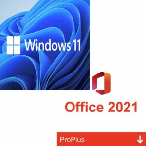 Windows 11 professional + Office 2021 pro plus activation key