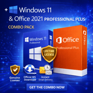 Windows 11 professional + Office 2021 pro plus activation key