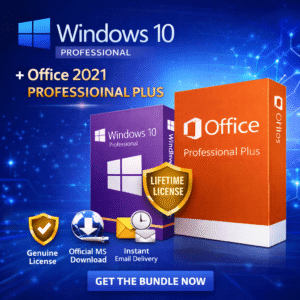 Windows 10 professional + office 2021 pro plus 32/64