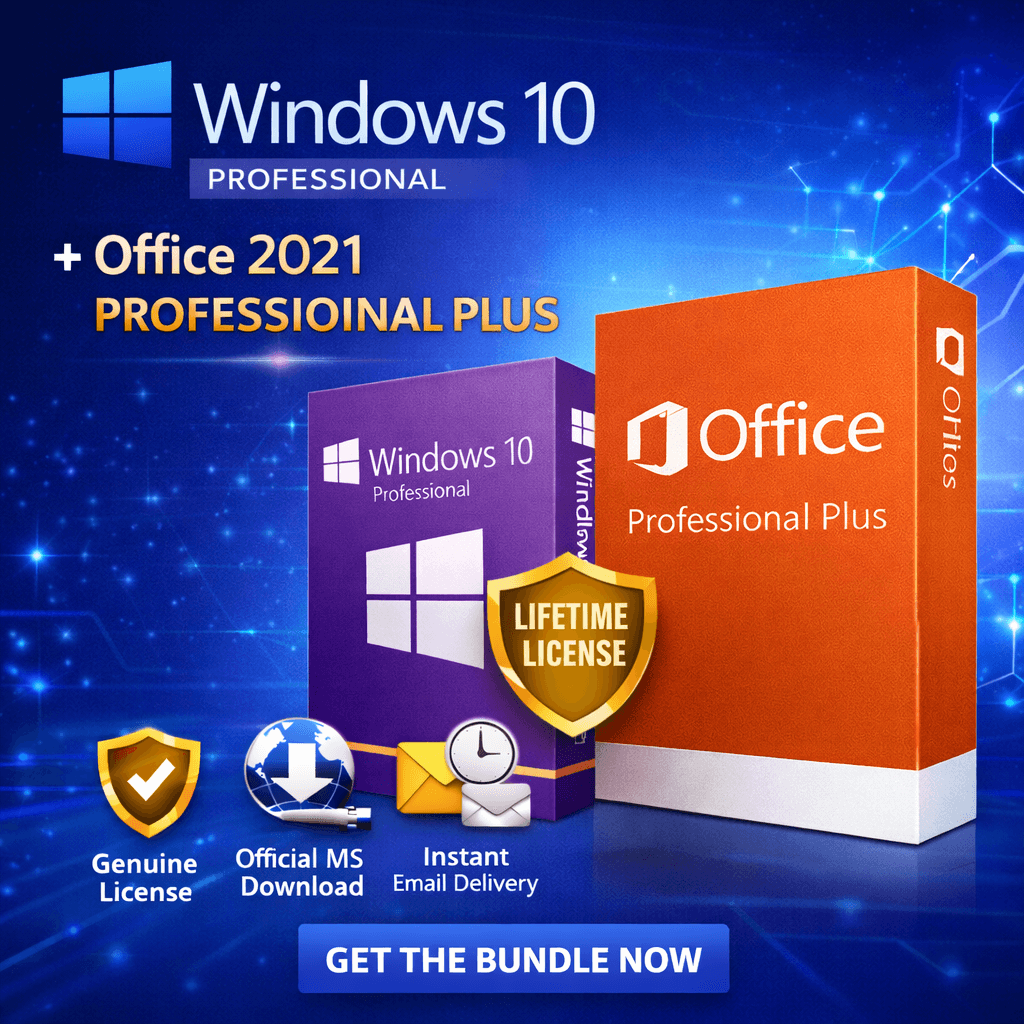 Windows 10 professional + office 2021 pro plus