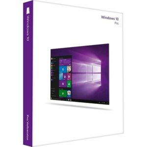 Windows 10 professional 5-pc 32/64 bit retail key