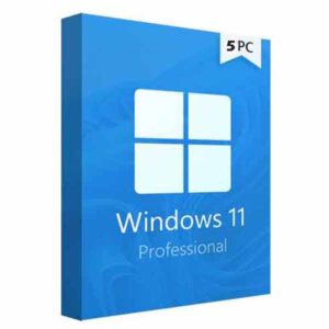 Windows 11 professional 5-pc activation lifetime key