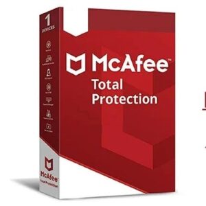 Mcafee total protection 1 user 3 years validity