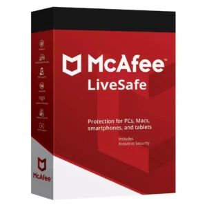 McAfee livesafe 1 pc 3 years validity