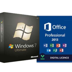 Windows 7 ultimate + Office 2013 pro plus