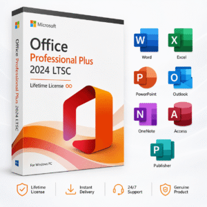 Office 2024 professional plus license key for windows